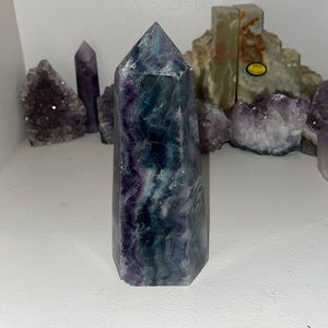 XXL Fluorite Crystal Tower